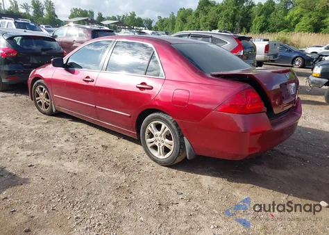 2006 Honda Accord 2.4 Ex from USA, damaged, VIN 1HGCM56796A090191